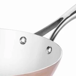 Wok-Pfanne Aus Kupfer - Ø 24 Cm -Küchenzubehör Laden 512 detail 3941 1