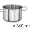Fleischtopf - Ø 360 Mm - Höhe 220 Mm | Edelstahltopf | Kochtopf | Küchentopf | Bratentopf | Induktion -Küchenzubehör Laden 636846180490106384 c0a2