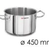 Fleischtopf - Ø 450 Mm - Höhe 220 Mm | Edelstahltopf | Kochtopf | Küchentopf | Bratentopf | Induktion -Küchenzubehör Laden 636846180496067945 e40c