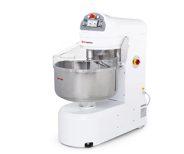 Bäckerei-Teigknetmaschine - 131 Liter / 80 Kg - 2 Geschwindigkeiten - Mit Verlängerten Armen 4 Bäckerei-Teigknetmaschine - 131 Liter / 80 Kg - 2 Geschwindigkeiten - Mit Verlängerten Armen – Bild 2