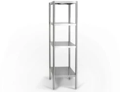 Edelstahlregal PREMIUM - 1200x500mm - Mit 4 Ablagen (VERSTELLBAR) 9 Edelstahlregal PREMIUM - 1200x500mm - Mit 4 Ablagen (VERSTELLBAR) -Küchenzubehör Laden 636846190981245434 6688