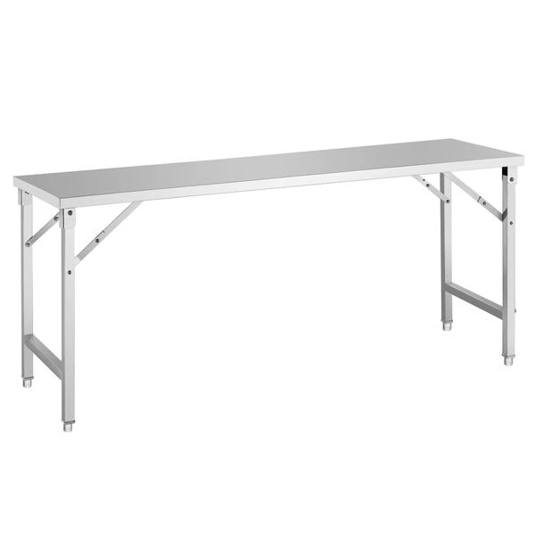 Edelstahl Arbeitstisch - Klappbar - 2000x600mm 7 Edelstahl Arbeitstisch - Klappbar - 2000x600mm – Bild 5