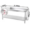 Edelstahl Arbeitstisch PREMIUM - 1800x700mm - Mit Grundboden Ohne Aufkantung 2 Edelstahl Arbeitstisch PREMIUM - 1800x700mm - Mit Grundboden Ohne Aufkantung -Küchenzubehör Laden ATK187 masse001 7da4