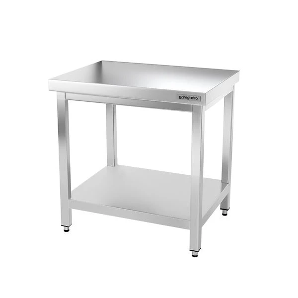 Edelstahl Arbeitstisch PREMIUM - 800x700mm - Mit Grundboden Ohne Aufkantung 5 Edelstahl Arbeitstisch PREMIUM - 800x700mm - Mit Grundboden Ohne Aufkantung – Bild 3