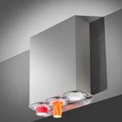 Set Dreifach Becherspender - Kunststoff - Anbauversion -Küchenzubehör Laden BSKSDL room 1 fed8