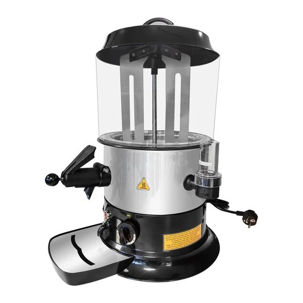 Schokoladenspender / Salep - 9 Liter - Schwarz Silber 6 Schokoladenspender / Salep - 9 Liter - Schwarz Silber – Bild 4