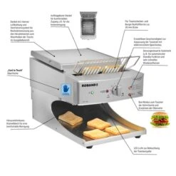 ROBAND | Profi Durchlauftoaster -Küchenzubehör Laden DLTPL500 08 1ff3