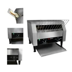 Durchlauftoaster 2,3 KW | Kettentoaster | Toaster | Conveyor -Küchenzubehör Laden DTKB200 Detail bc7a