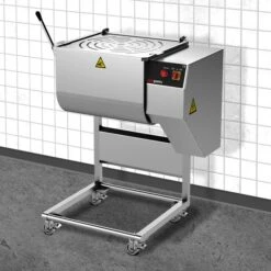 Elektrischer Fleischmischer - 135 Liter - 100 Kg - 1,5 KW - 2 Messer -Küchenzubehör Laden FMESP135 0042 9bbe