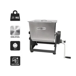 Fleischmischer - 28 Liter - 25 Kg - Manuell -Küchenzubehör Laden FMFC25 icons 21c2
