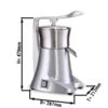 Elektrische Fruchtsaftpresse - 230 Watt -Küchenzubehör Laden FSK300 masse 5ba5