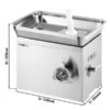 Elektrischer Fleischwolf - 350kg/h - 1,1 KW