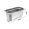 GN Behälter 1/3 - Tiefe 150 Mm -Küchenzubehör Laden GBY13150 0 2b46