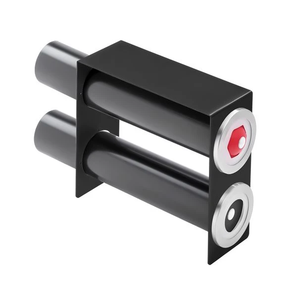 Gestell Für Becher- & Deckelspender - Schwarz - Inkl. Silikonringsatz 5 Gestell Für Becher- & Deckelspender - Schwarz - Inkl. Silikonringsatz – Bild 3