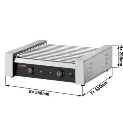 Würstchengrill - Mit 11 Rollen