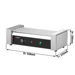 Würstchengrill - Mit 5 Rollen