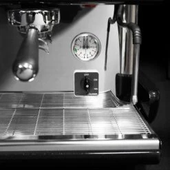 Siebträger-/ Espressomaschine - 2 Gruppig - Schwarz -Küchenzubehör Laden KC2S detail de6d