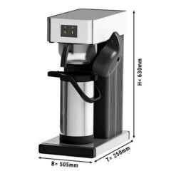 Filterkaffeemaschine - 2,2 Liter - 2,2kW - Inkl. Pumpthermoskanne