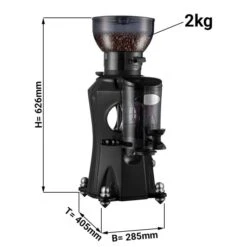 Kaffeemühle - Schwarz - 2kg - 356 Watt - 45dB