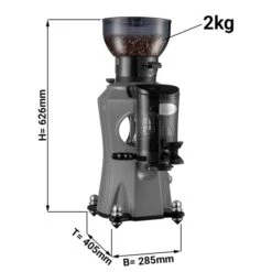 Kaffeemühle - Grau - 2kg - 356 Watt - 45dB