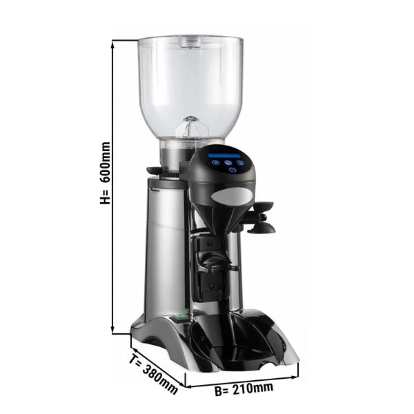 Kaffeemühle - Silber - 2kg - 356 Watt - 77dB 3 Kaffeemühle - Silber - 2kg - 356 Watt - 77dB