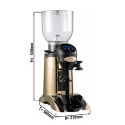 Kaffeemühle - Gold - 2kg - 356 Watt - 77dB