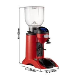 Kaffeemühle - Rot - 2kg - 356 Watt - 77dB
