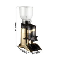 Kaffeemühle - Gold - 2kg - 400 Watt - 63dB