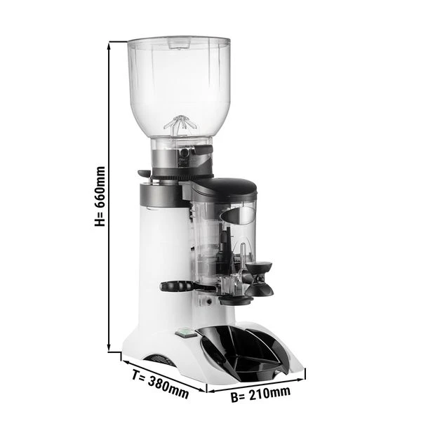 Kaffeemühle - Weiß - 2kg - 400 Watt - 63 DB 3 Kaffeemühle - Weiß - 2kg - 400 Watt - 63 DB