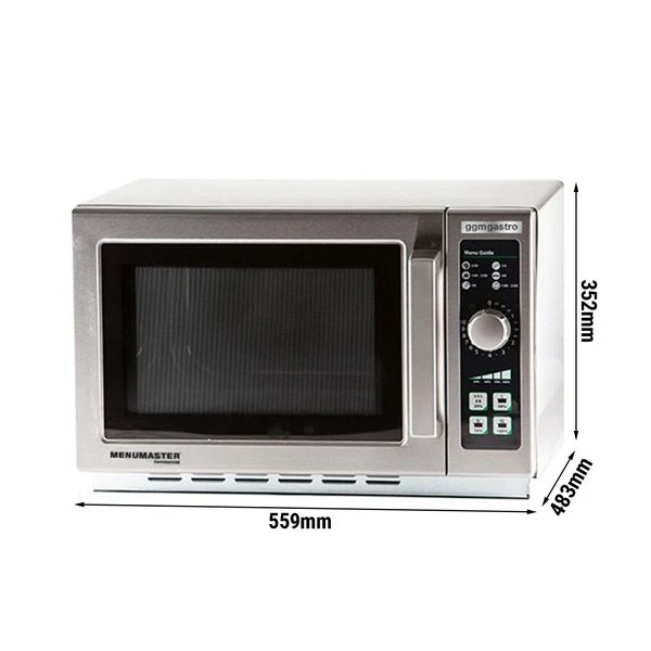 Mikrowelle - 34 Liter - 1,1 KW - Manuell 3 Mikrowelle - 34 Liter - 1,1 KW - Manuell