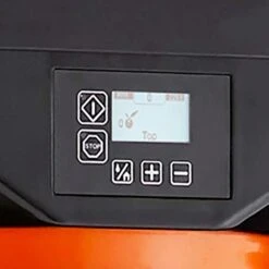 Elektrische Fruchtsaftpresse - Orange - Manuelle Zufuhr - Inkl. Automatischem Reinigungsmodus -Küchenzubehör Laden OBZ detail display 2abb 3