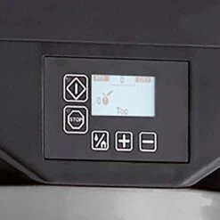 Elektrische Orangenpresse - Silber - Automatische Zufuhr -Küchenzubehör Laden OBZ detail display silver 84a8