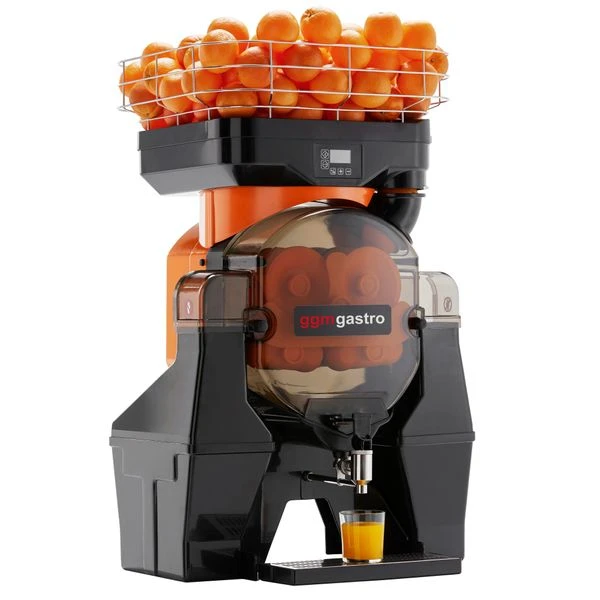 Elektrische Orangenpresse - Orange - Automatische Zufuhr - Inkl. Regulierbarem Ablasshahn 4 Elektrische Orangenpresse - Orange - Automatische Zufuhr - Inkl. Regulierbarem Ablasshahn – Bild 2