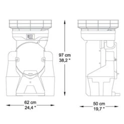 Elektrische Orangenpresse - Orange - Automatische Zufuhr 19 Elektrische Orangenpresse - Orange - Automatische Zufuhr -Küchenzubehör Laden OFZ detail drawing a6df 4