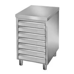 Schubladenschrank PREMIUM Mit 7 Schubladen Für Pizzateigbällchen - 500x700mm 7 Schubladenschrank PREMIUM Mit 7 Schubladen Für Pizzateigbällchen - 500x700mm -Küchenzubehör Laden P7R57 new beb7