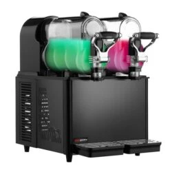 Slush-Maschine - 2x 3 Liter - Schwarz -Küchenzubehör Laden SMNC6S 1 9d50