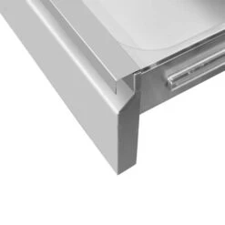 Schubladenschrank - Edelstahl - 400x660mm - 2 Schubladen -Küchenzubehör Laden SS2K456 E detail 3 c415
