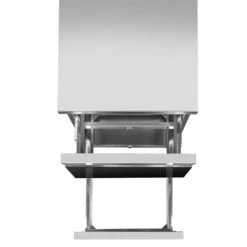 Schubladenschrank - Schwarz-Titan - 400x660mm - 2 Schubladen -Küchenzubehör Laden SS2K466 3 4742