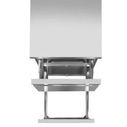 Schubladenschrank - Edelstahl - 400x660mm - 2 Schubladen -Küchenzubehör Laden SS2K466 E 3 6559