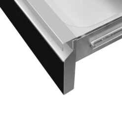 Schubladenschrank - Schwarz-Titan - 400x660mm - 2 Schubladen -Küchenzubehör Laden SS2K466 detail 2 0e05