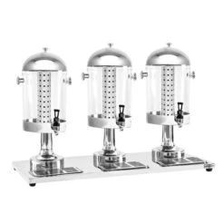 Saftspender - 3x 7,5 Liter - Edelstahl -Küchenzubehör Laden SSH753 3 6ddb