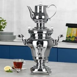 BEEM Samowar Teekocher Soraya 3 - 10 Liter -Küchenzubehör Laden SWSOBE10 010 b666