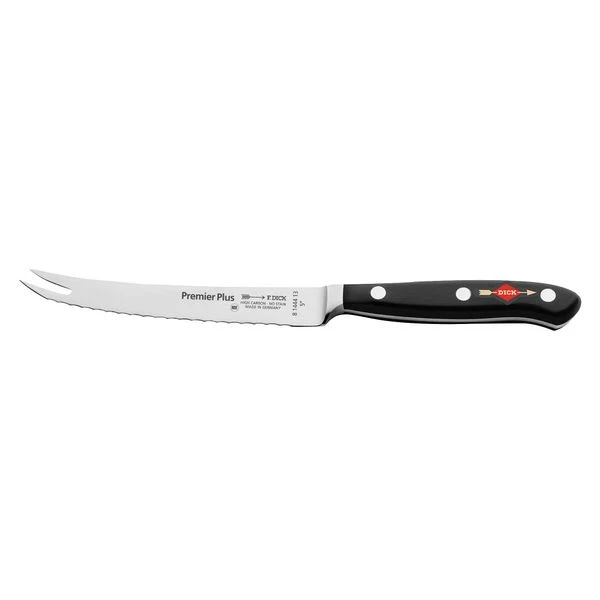 F. DICK | Premier Plus - Tomaten-/Allzweckmesser Mit Wellenschliff - Klinge 13cm 4 F. DICK | Premier Plus - Tomaten-/Allzweckmesser Mit Wellenschliff - Klinge 13cm – Bild 2