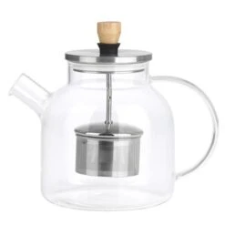 BEEM Teekanne Aus Glas - Mit Siebeinsatz - 1,5 Liter -Küchenzubehör Laden TKGSBE15 02 2bd0
