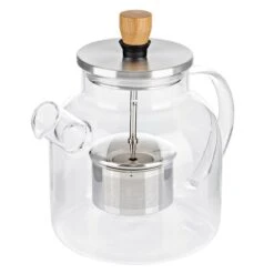 BEEM Teekanne Aus Glas - Mit Siebeinsatz - 1,5 Liter -Küchenzubehör Laden TKGSBE15 09 872e