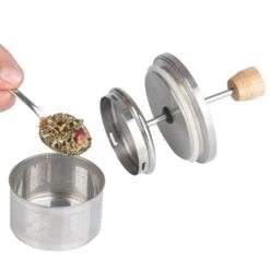 BEEM Teekanne Aus Glas - Mit Siebeinsatz - 1 Liter -Küchenzubehör Laden TKGSBE1 05 5c96