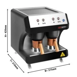 Türkische Kaffee- & Mokka Maschine DUO - 1,4kW -Küchenzubehör Laden TKMMAT2 0 577a