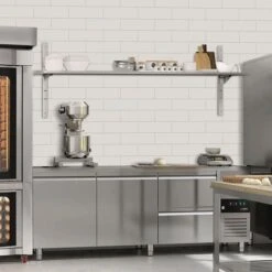 Wandborde PREMIUM - 2000x300mm - Mit 1 Etage -Küchenzubehör Laden WBK203 room e32c