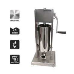 Manueller Wurstfüller - 4,5 Liter - Edelstahl -Küchenzubehör Laden WFMFC5 icons 2f1c