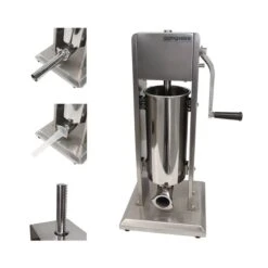Manueller Wurstfüller - 7 Liter - Edelstahl 18 Manueller Wurstfüller - 7 Liter - Edelstahl -Küchenzubehör Laden WFMFC7 005 d5fe